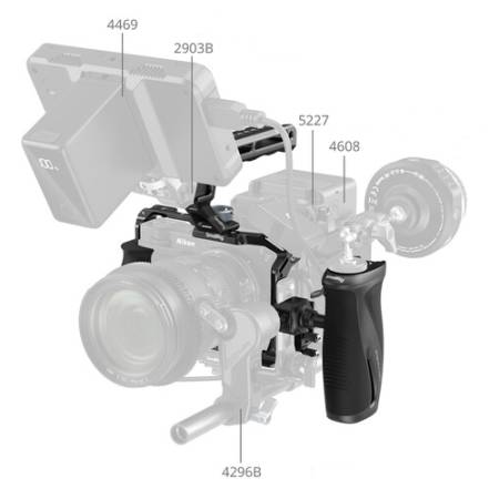 SmallRig 5468 - zestaw z klatką do Nikon ZR - przykład użycia